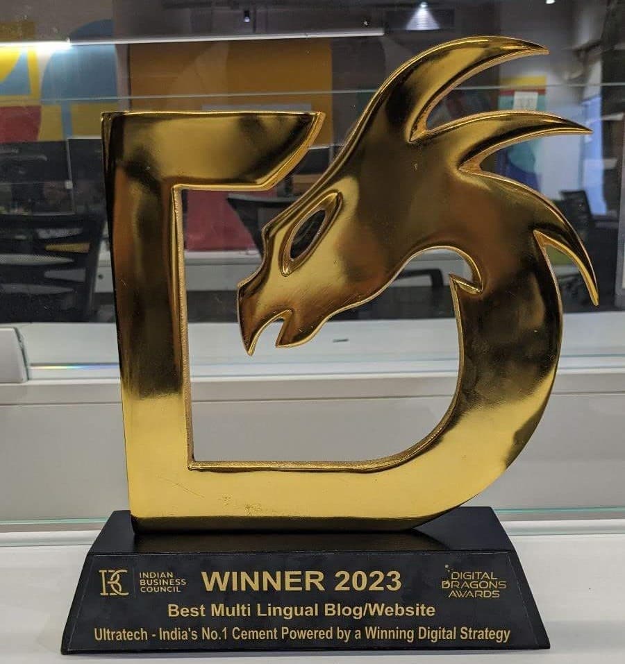 Best Multi-lingual SEO Award - Digital Dragon Awards - All India