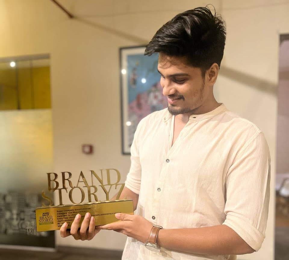 Brand Storyz Recognition - Individual Achievement Award
